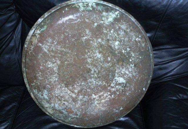 antique Safavid  copper Tray